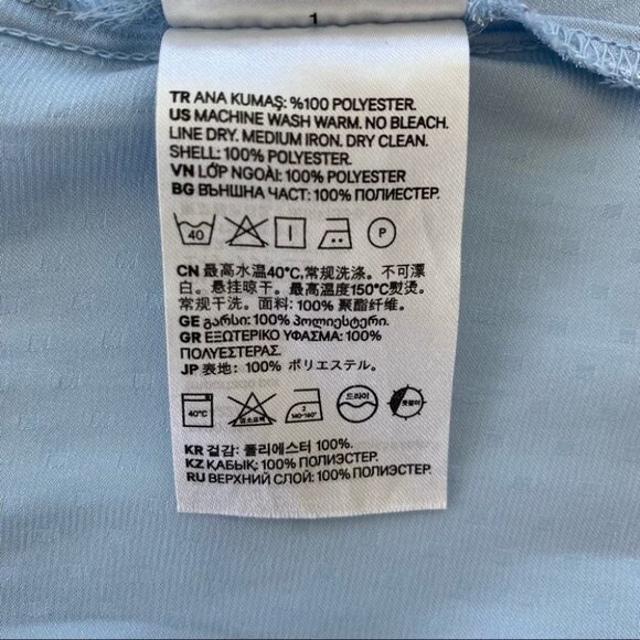 H&M top with crew neckline and short sleeves - Picture 8 of 8